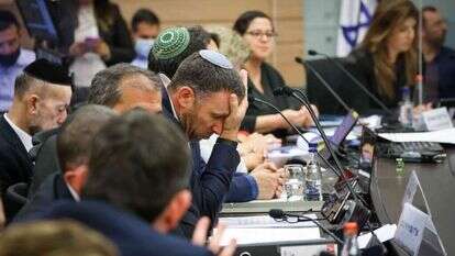 השר מתן כהנא בדיון על הפרשת ח"כ עמיחי שיקלי מימינה. | נועם מושקוביץ, דוברות הכנסת