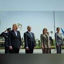 יו"ר הפרלמנט הגרמני בארבל באס מתקבלת בכנסת. | נועם מושקוביץ, דוברות הכנסת