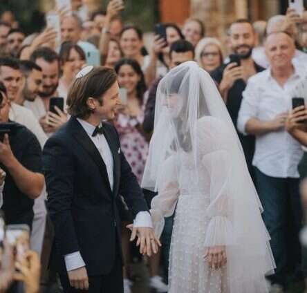 שמחה עצומה. אליאנה ולי בחתונה. | עידן חסון