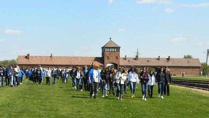 בני נוער באושוויץ. | יוסי זליגר, פלאש 90