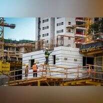 אתר בנייה בבאר־יעקב. | יוסי זליגר, פלאש 90