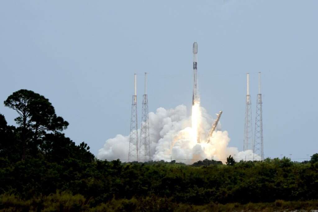 הטיל פלקון 9 של SpaceX. | איי.פי
