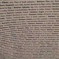 שם המשפחה רייכנר בספר באושוויץ.
