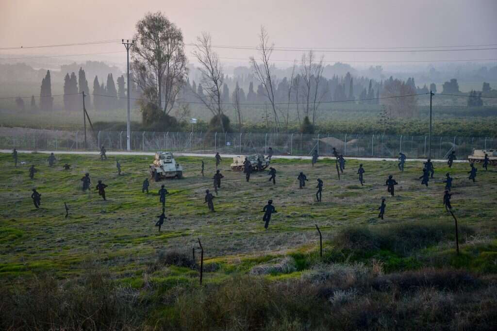 אתר שחזור הקרב ביד מרדכי. | פלאש 90