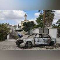 לוד בזמן פרעות שומר החומות. | פלאש 90