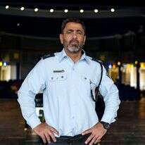 מפקד מחוז הצפון ניצב שמעון לביא, השבוע. | אנצ׳ו גוש, ג׳יני