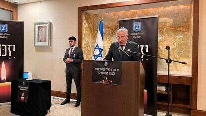 שגריר ישראל באיחוד האמירויות הערביות, אמיר חייק. קרדיט | שגרירות ישראל באיחוד האמירויות הערביות שגריר ישראל באיחוד האמירויות הערביות, אמיר חייק. קרדיט | שגרירות ישראל באיחוד האמירויות הערביות