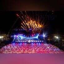 החזרה הגנרלית לטקס המשואות. | יונתן זינדל - פלאש 90