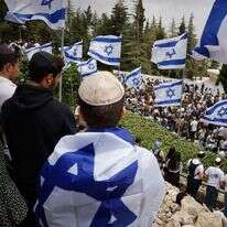 טקס יום הזיכרון בהר הרצל. | אוליבייה פיטוסי פלאש90