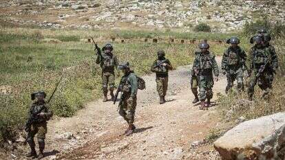 המצוד אחר המחבלים שביצעו את הפיגוע באלעד, סמוך לשכם. | נאסר אישתייה, פלאש 90