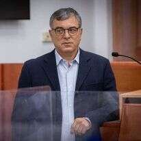 עד המדינה שלמה פילבר בבית המשפט. | יונתן זינדל/פלאש90