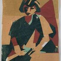 רותם עמיצור, קולאז', באדיבות גלריה רוטשילד אמנות