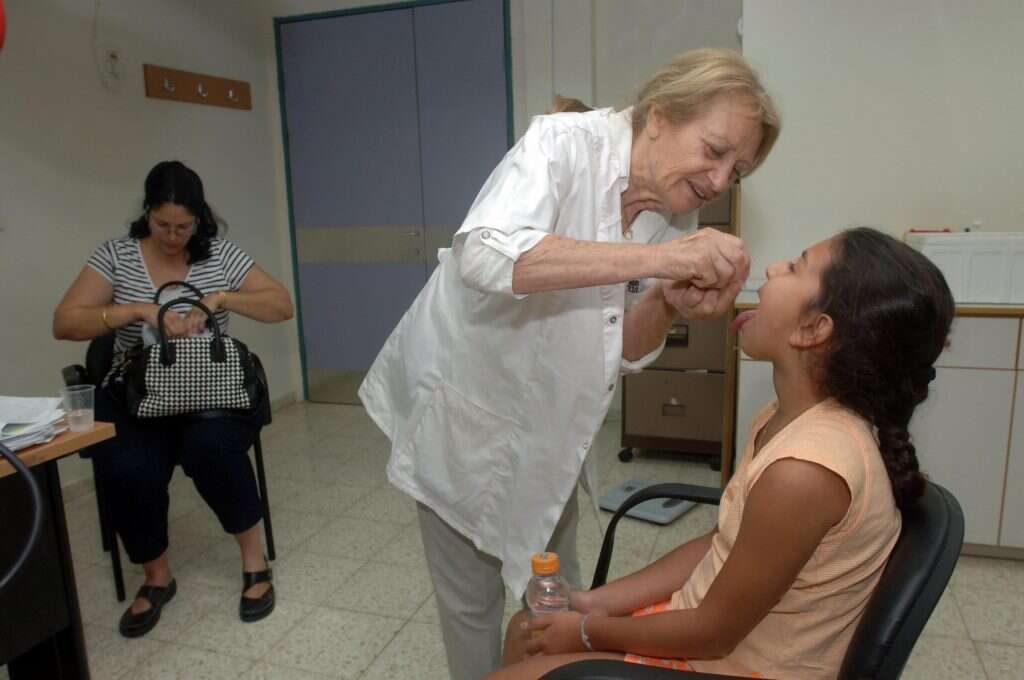 חיסון פוליו ב־ 2013. | דודו גרינשפן, פלאש 90