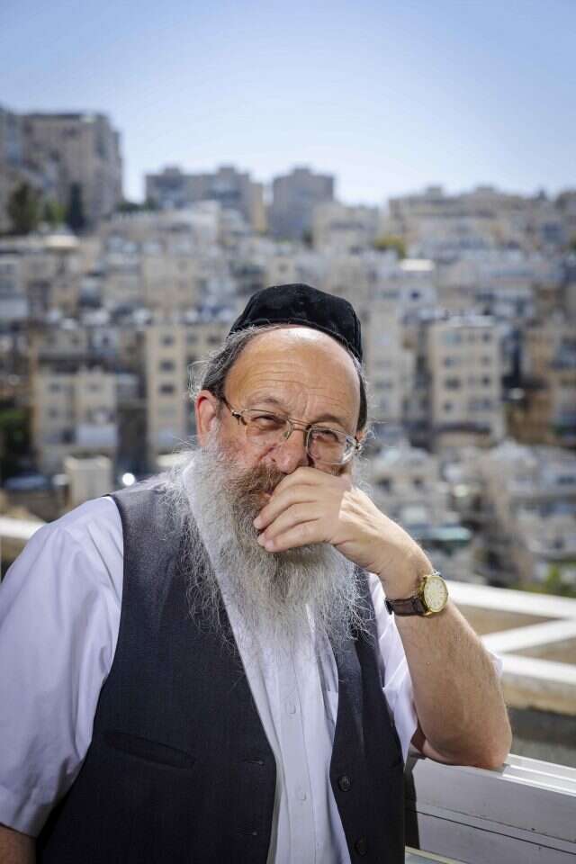 הרב ישראל גליס. | אוליבייה פיטוסי, פלאש 90