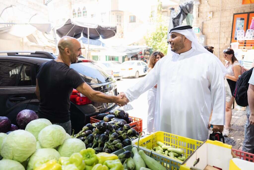 לגמרי בבית. סעוד במהלך מסע המשלחת. | איתמר אייל - עמותת ישראליז