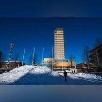 בניין העץ הגבוה בעולם. כלפטה, שוודיה. | AFP