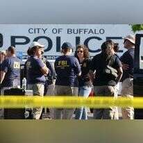 שוטרים וסוכני FBI בזירת אירוע הירי המוני בניו-יורק, ארכיון. | AFP