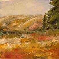 אלינור רותם, "בגליל", שמן על בד, 2018 אלינור רותם, "בגליל", שמן על בד, 2018