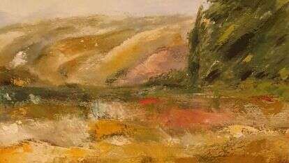 אלינור רותם, "בגליל", שמן על בד, 2018