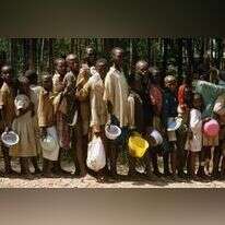 פליטים ברואנדה, 1994. | גטי אימג'ס