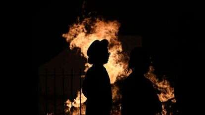 ל"ג בעומר במאה שערים. | EPA