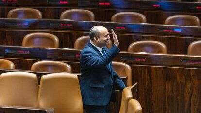 נפרד. בנט. | אוליבייה פיטוסי/פלאש90