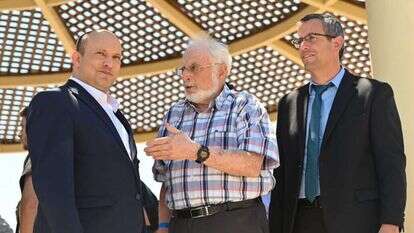 ראש הממשלה בנט באלקנה, השבוע. | קובי גדעון, לע"מ