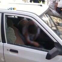 הרכב בו חוסל הקצין האיראני. | מסך