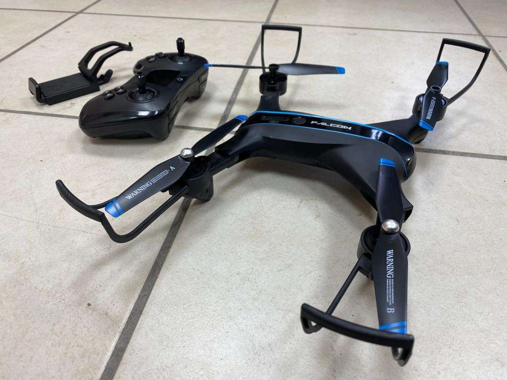 תמונת הרחפן שנתפס. קרדיט | דוברות המשטרה.