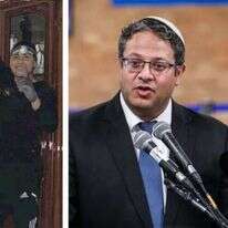 בן גביר ושניים מהחשודים. צילומים: אורן בן חקון ושבכ