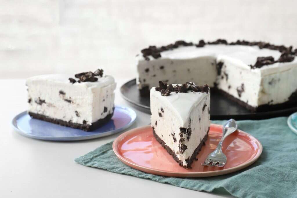 עוגת גבינה אוריאו ללא אפייה. | אפרת ליכטנשטט