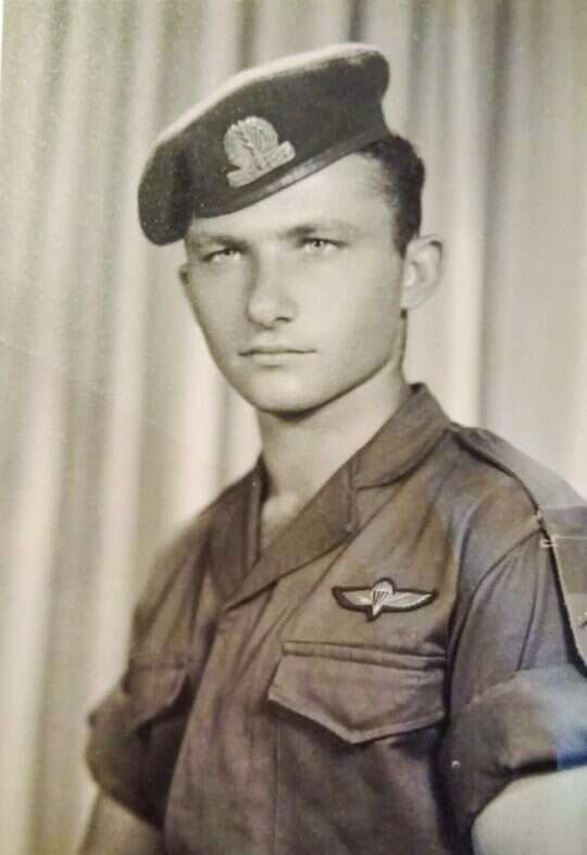 רב"ט חיים רוסק, אבא של דבורי. | מתוך האוסף המשפחתי