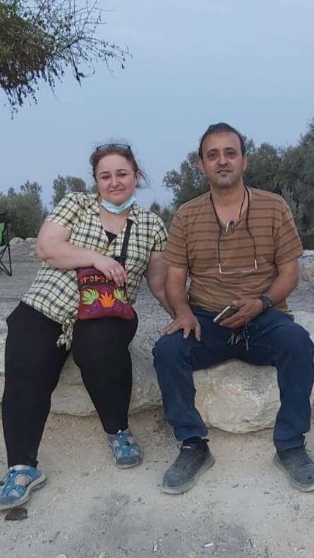 יגאל ז"ל ואירה. | לילי סצ'אן