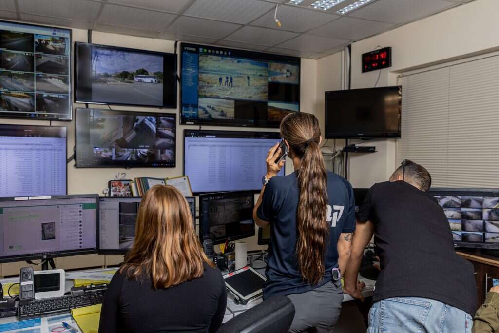 מוקד הביטחון של הבקעה. | נעמה שטרן