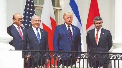 הסכמי אברהם. | EPA