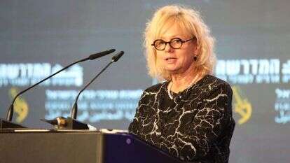 בהרב־מיארה בכנס לשכת עורכי הדין, השבוע. | תקשורת לשכת עורכי הדין