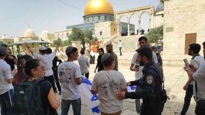 יום ירושלים בהר הבית, תשפ"ב. | אהוד אמיתון/TPS יום ירושלים בהר הבית, תשפ"ב. | אהוד אמיתון/TPS