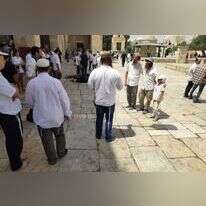 עולים להר הבית ביום ירושלים. | אהוד אמיתון/TPS עולים להר הבית ביום ירושלים. | אהוד אמיתון/TPS