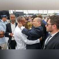 בנט בטקס הזיכרון לעולים מאתיופיה שנספו. | מרק ישראל סלאם, פלאש 90