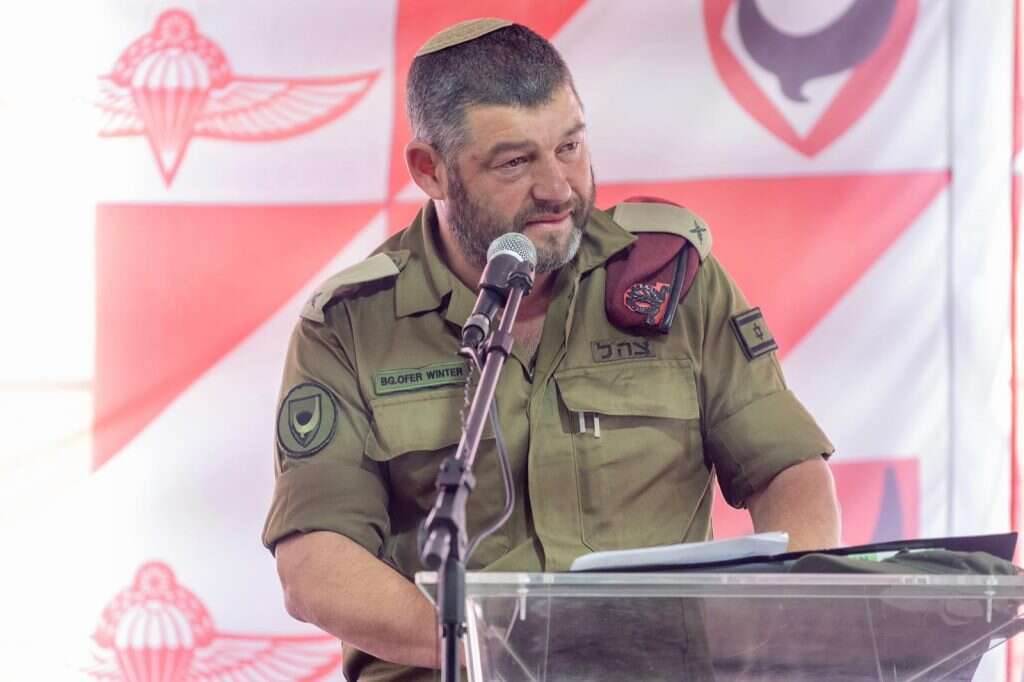 עופר וינטר. קרדיט | דובר צה"ל