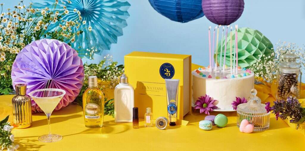 מארז יום הולדת 25 ללאוקסיטן. | אורי גרון