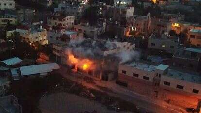 הריסת בית המחבל ביעבד. | דובר צה"ל הריסת בית המחבל ביעבד. | דובר צה"ל