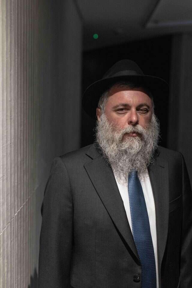 הרב יונתן מרקוביץ'. | אבישג שאר-ישוב