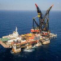 אסדת קידוח גז, ארכיון. | מארק ישראל סלאם, פלאש 90