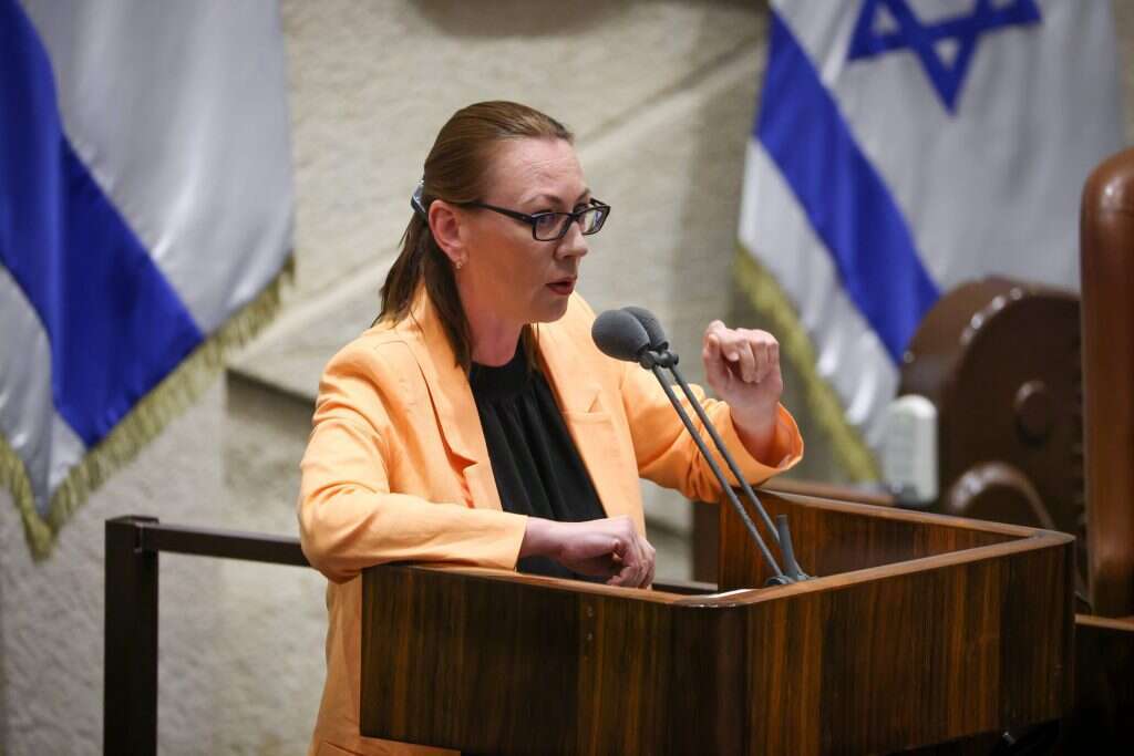 ח"כ יוליה מלינובסקי. קרדיט | דוברות הכנסת - נועם מושקוביץ'