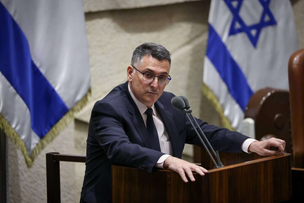 גדעון סער. קרדיט | דוברות הכנסת - נועם מושקוביץ'