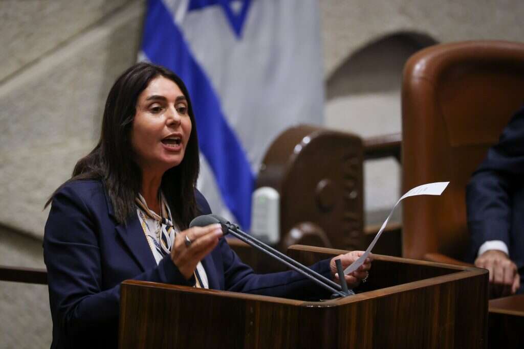 מירי רגב. קרדיט | דוברות הכנסת - נועם מושקוביץ'