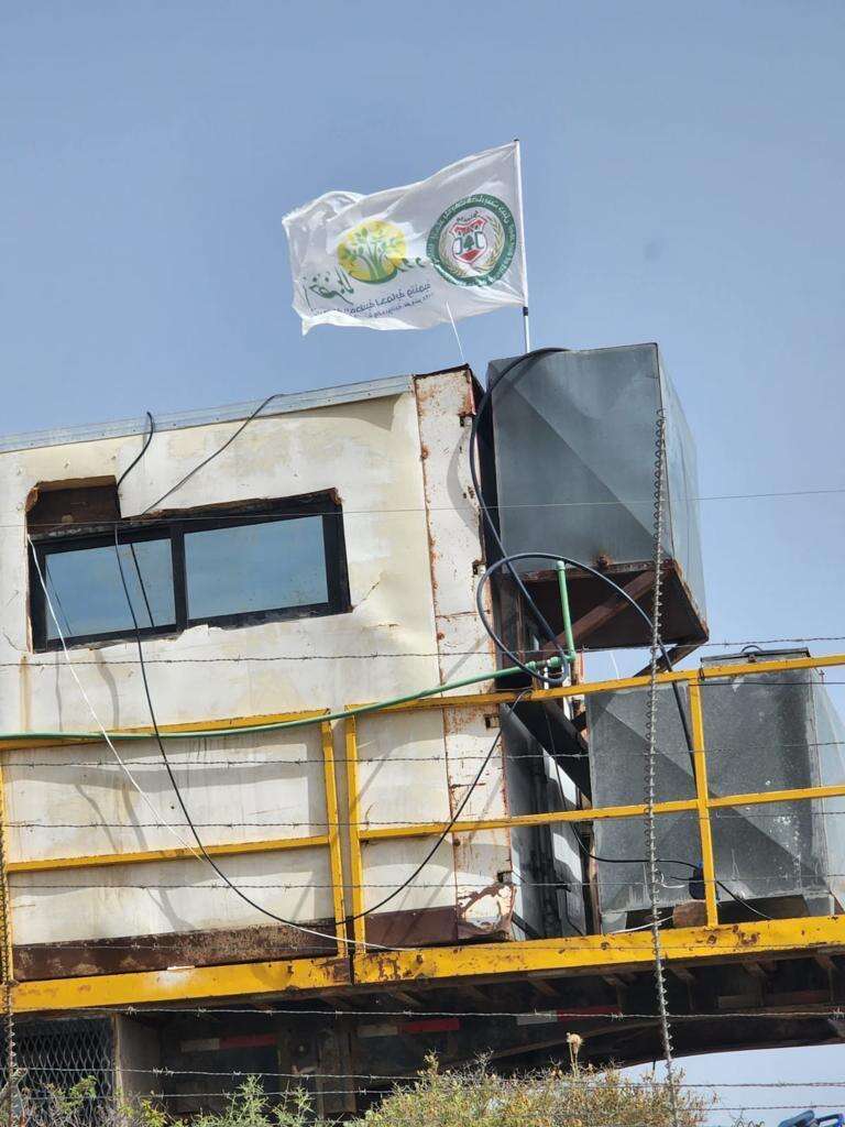 עמדת חיזבאללה על הגבול. | דובר צה"ל