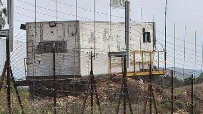 עמדת חיזבאללה על הגבול. | דובר צה"ל