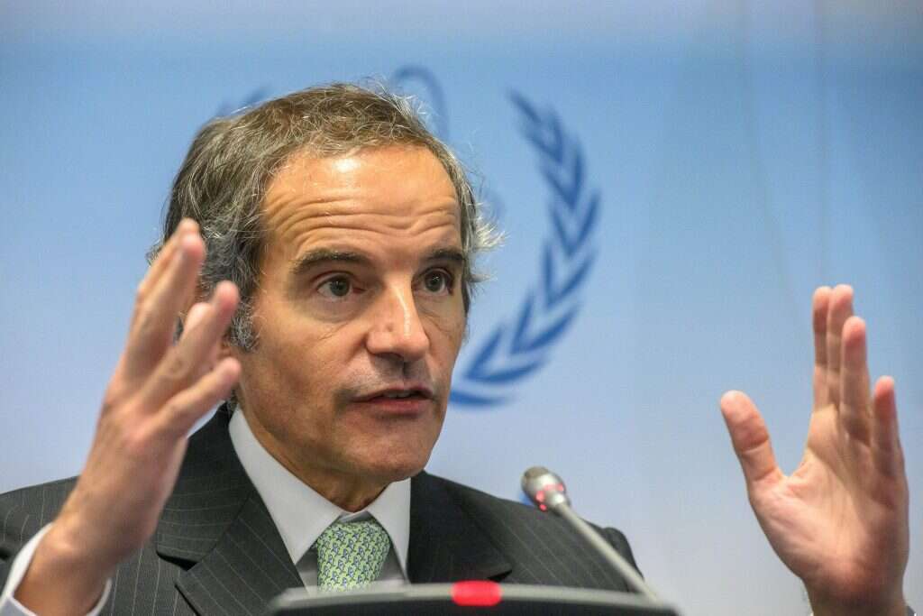 יו"ר סבא"א רפאל גרוסי. | אי.פי.איי